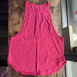 Lululemon Pink High Neck Tank - Medium